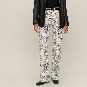 Reformation Wilder High Rise Wide leg Jeans in Vogue